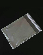 Woreczki z taśmą klejącą 