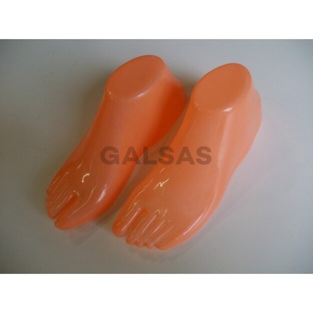 Stojak na buty - wkładka, plastikowy, pusty wewnątrz, zestaw 2 sztuk, długość 22 cm. Model IDE-BT-3