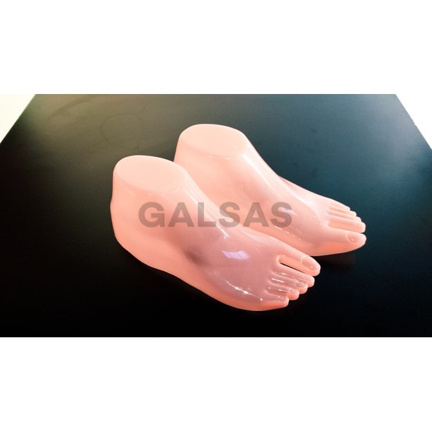 Stojak na buty - wkładka, plastikowy, pusty wewnątrz, zestaw 2 sztuk, długość 22 cm. Model IDE-BT-3