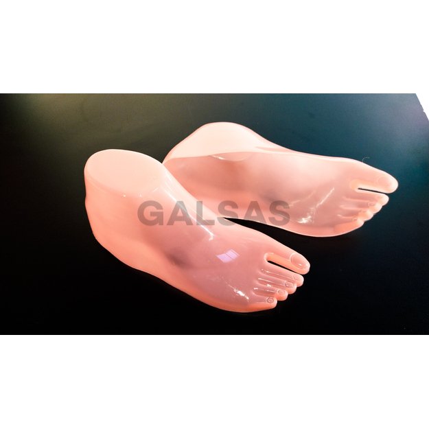 Stojak na buty - wkładka, plastikowy, pusty wewnątrz, zestaw 2 sztuk, długość 22 cm. Model IDE-BT-3
