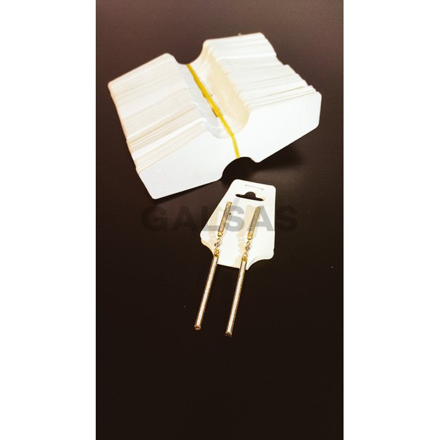 Etykieta na biżuterię BIZ-BIZ-45x125 mm, biały półmatowy papier. 200 szt. Etykieta na biżuterię BIZ-BIZ-45x125 mm, biały półmatowy papier. 200 szt.