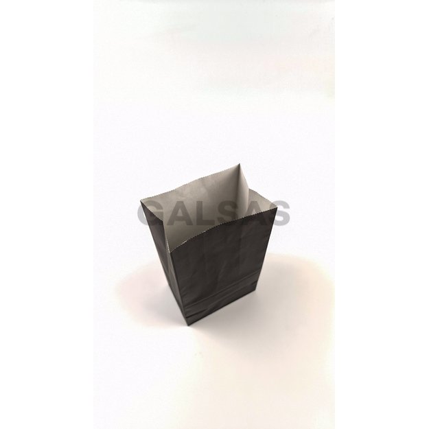 Woreczki pakowe z papieru Kraft - 9 x 6 x 18 cm, z dnem, czarne, 50 szt./opakowanie Woreczki pakowe z papieru Kraft - 9 x 6 x 18 cm, z dnem, czarne, 50 szt./opakowanie
