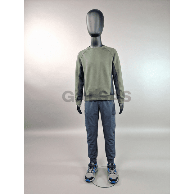 Manekin dziecięcy. Kolor czarny mat. Wzrost 147 cm