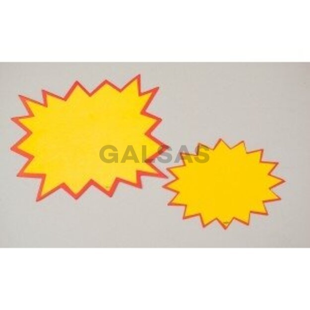 Etykiety cenowe, promocyjne, rabatowe, reklamowe, informacyjne - Papier. 7x10 cm/10 szt