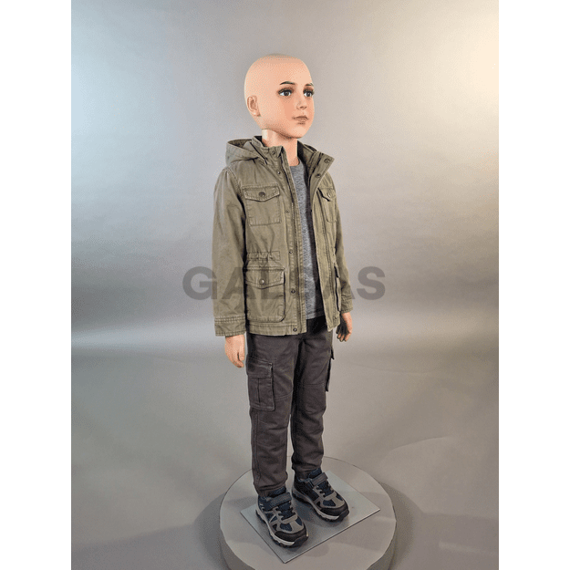 Manekin dziecko VAI-PLA-K-11-PLI-BER. Kolor cielisty. Wzrost 110 cm.