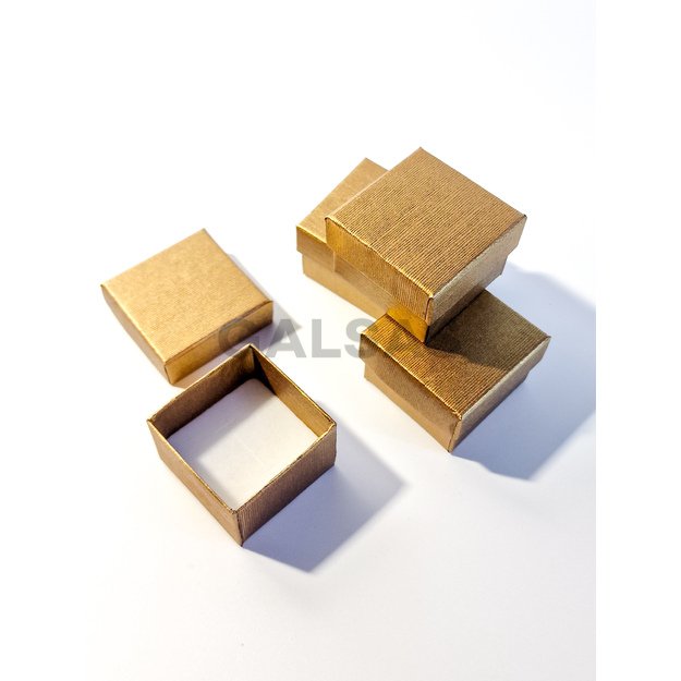 Pudełka papierowe 9 x 9 x 3 cm, w kolorze brązowym - 12 sztuk w opakowaniu Pudełka papierowe 9 x 9 x 3 cm, w kolorze brązowym - 12 sztuk w opakowaniu