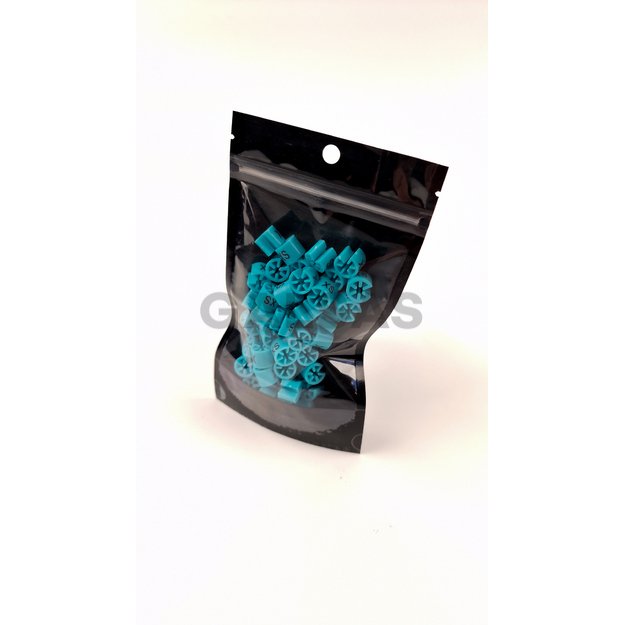Zamykalne woreczki Zip Lock 16x24 cm – kolor czarny (100 szt./opakowanie)