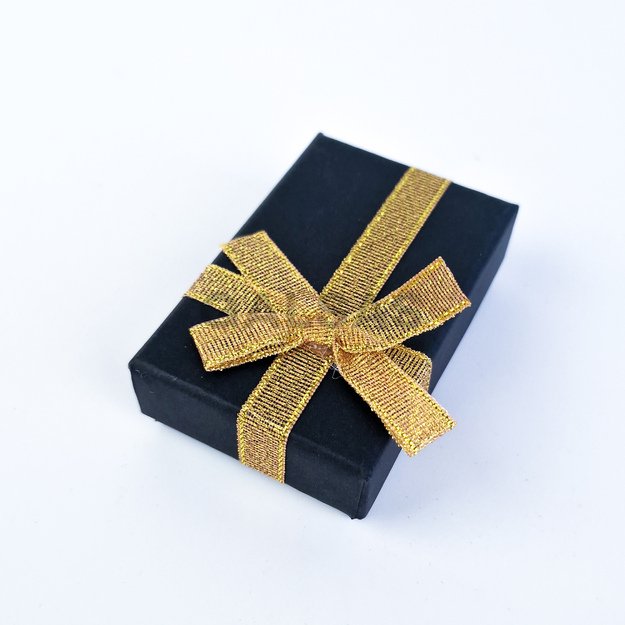 Papierowe pudełko do biżuterii - 5x8x2,2 cm. Opakowanie zawiera 24 szt.