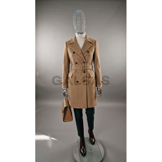 Lustrzany chromowany manekin damski BF2-TINKL-SILVER