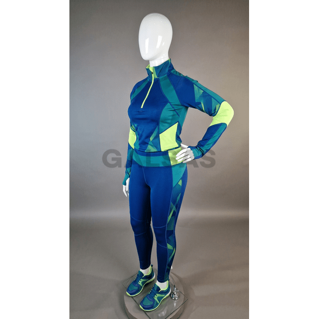 Manekin damski „Plius size” - model XXL81RAN – kolor biały błyszczący. Tworzywo sztuczne