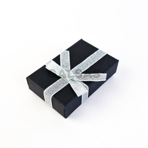 Papierowe pudełko do biżuterii - 5x8x2,2 cm. Opakowanie zawiera 24 szt.