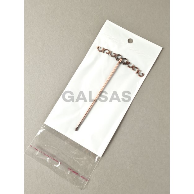 Białe torebki samoprzylepne 4 x 8 +3 cm - z białym tyłem i otworem
