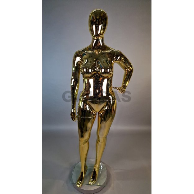  Złoty "Plus Size" Manekin damski XXL82RAN-GOLD