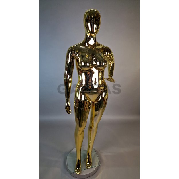  Złoty "Plus Size" Manekin damski XXL82RAN-GOLD