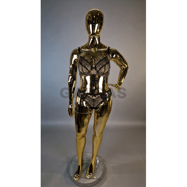  Złoty "Plus Size" Manekin damski XXL82RAN-GOLD