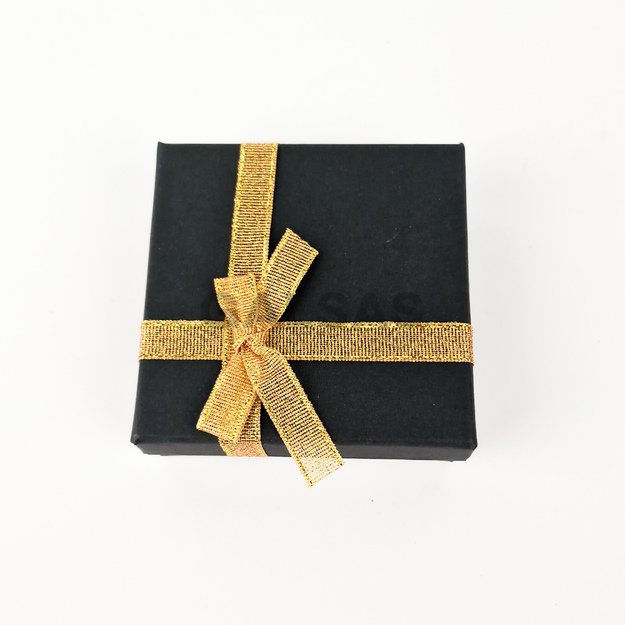 Papierowe pudełka na prezenty 9 x 9 x 3 cm - z kokardką