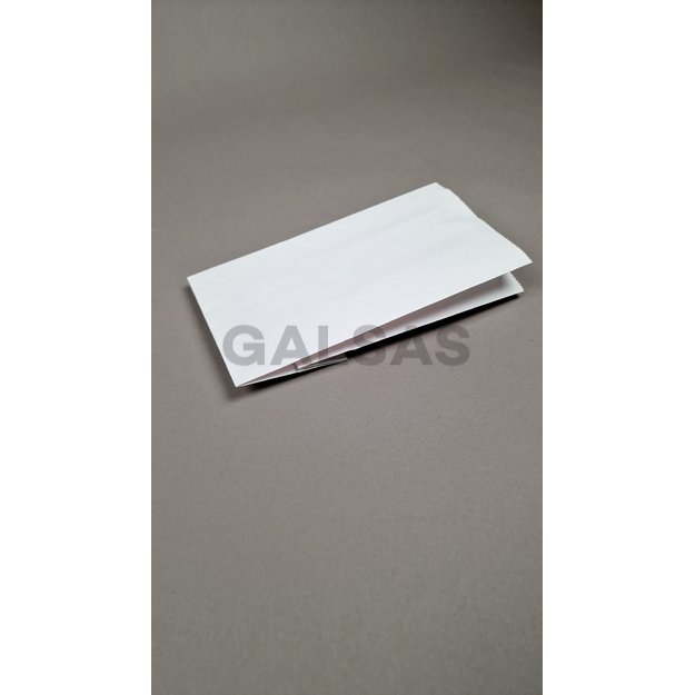 Papierowe worki Kraft z dnem  – 9 x 6 x 18 cm, białe, 50 szt./opakowanie Papierowe worki Kraft z dnem  – 9 x 6 x 18 cm, białe, 50 szt./opakowanie